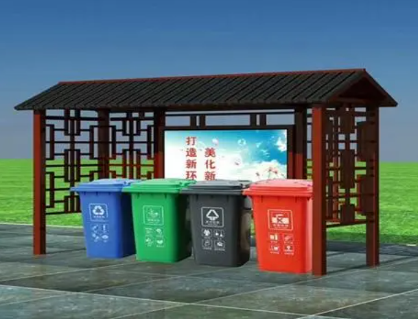 菏泽内蒙古农村分类垃圾箱 装配式垃圾分类房